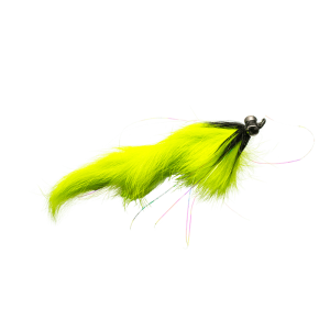 LEECH CHARTREUSE & BLACK (BLACK EYES)