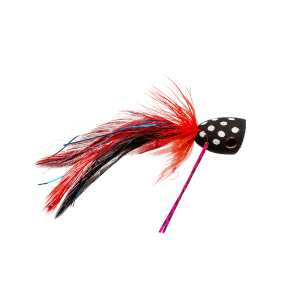 POPPER POPPIN BUG BLACK & RED